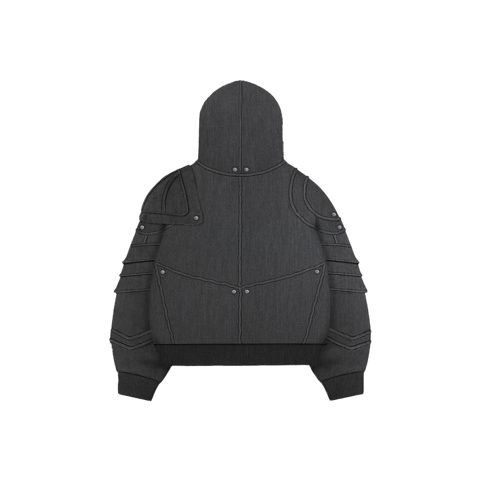 GREY GORATU FULL ZIP HOODIE