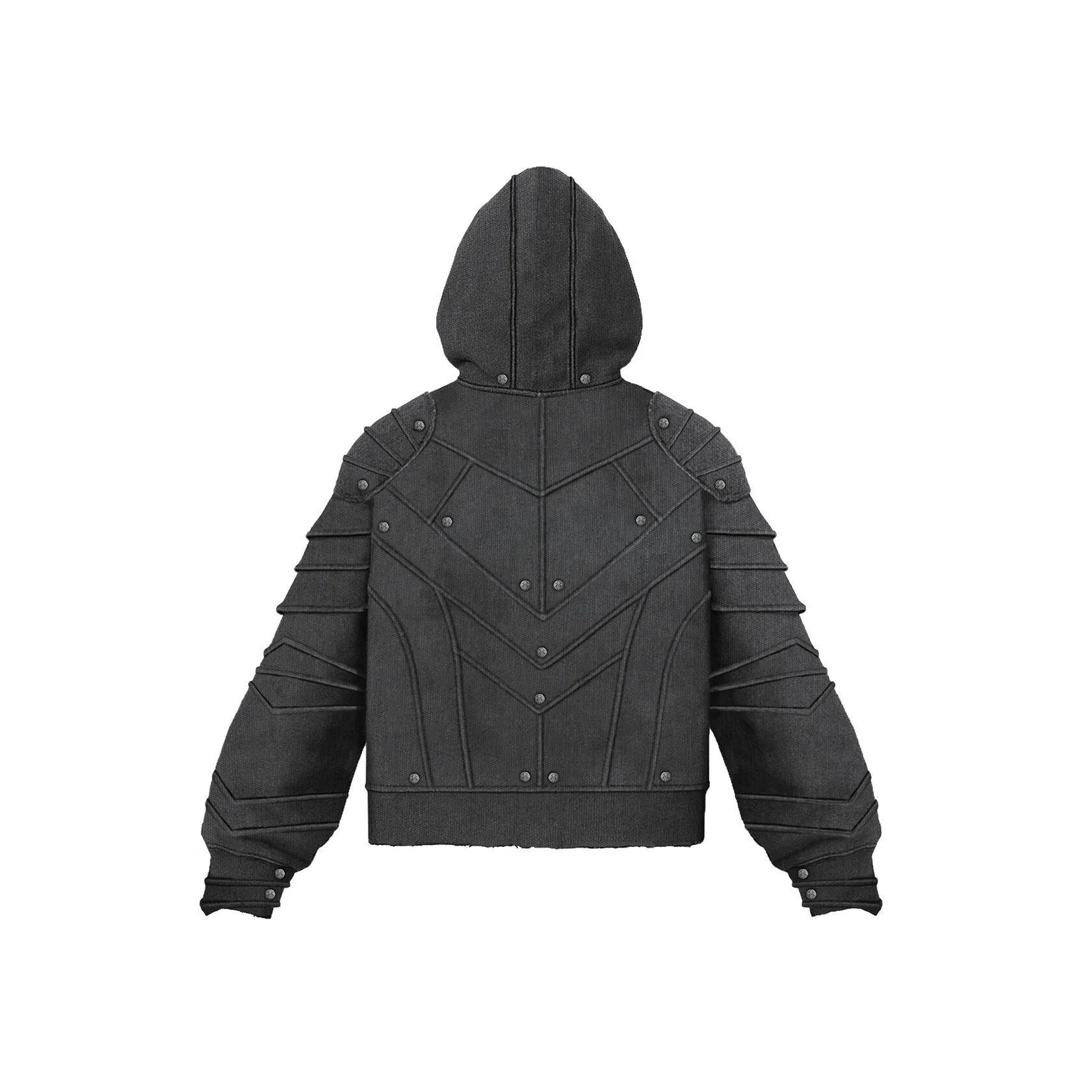 SILVER OSIRIS ZIP HOODIE