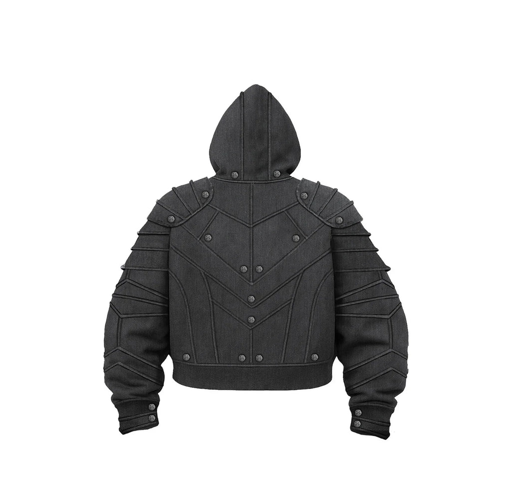 SILVER OSIRIS+ ZIP HOODIE