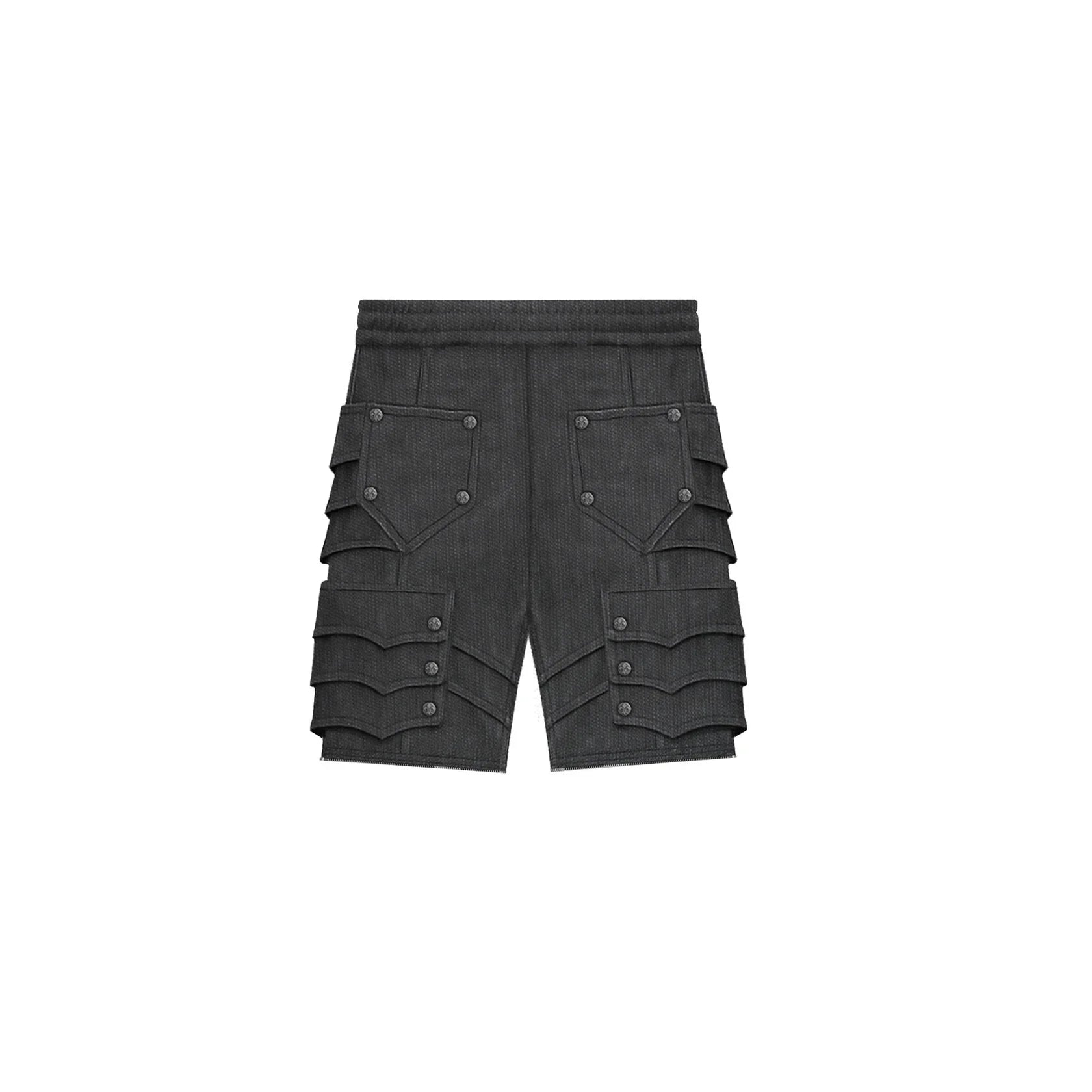 SILVER CARGO PANTS