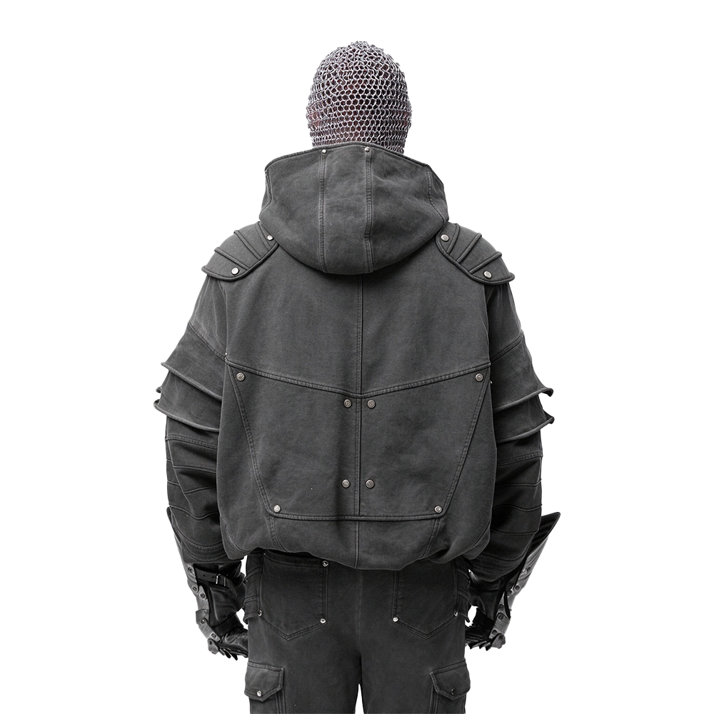 SILVER OSIRIS ZIP HOODIE