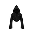 SILVER WITCH ZIP HOODIE